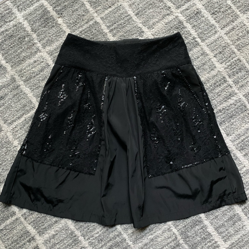 Alannah Hill black sequin skirt